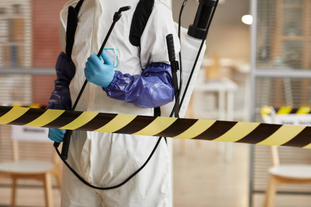 Professional Biohazard Cleanup technician working in Red Bank, SC